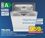 G 5611 SCI Active Einbau-Geschirrspüler, 60 cm im Angebot bei EURONICS in Düren G 5611 SCI Active Einbau-Geschirrspüler, 60 cm Angebote von Miele bei EURONICS Düren für 959,00 €