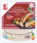 Aktuelles Original Thüringer Rostbratwurst Angebot bei Kaufland in Jena ab 2,99 €