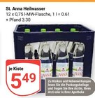 Heilwasser im Angebot bei GLOBUS in Erlangen Heilwasser Angebote von St. Anna bei GLOBUS Erlangen für 5,49 €