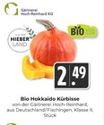 Bio Hokkaido Kürbisse Angebote von Gärtnerei Hoch-Reinhard KG bei Hieber Freiburg für 2,49 €