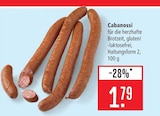 Cabanossi Angebote bei Marktkauf Rottenburg für 1,79 €