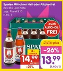 Münchner Hell oder Alkoholfrei bei Netto Marken-Discount im Hemau Prospekt für 13,99 €
