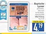 Bayrische Lyoner im EDEKA Prospekt Bayrische Lyoner im aktuellen EDEKA Prospekt für 4,19 €