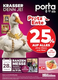 porta Möbel Prospekt für Niesky: "KRASSER DENN JE!", 1 Seite, 26.02.2026 - 28.02.2026