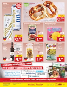 Bier im aktuellen Netto Marken-Discount Prospekt (Ludwigsburg) Bier im Netto Marken-Discount Prospekt "Aktuelle Angebote" mit 63 Seiten (Ludwigsburg)