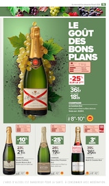 Champagne en promo dans le catalogue Carrefour Market à la page 15
