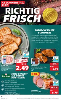 Steak im Kaufland Prospekt "Hier bin ich richtig" mit 56 Seiten (Göttingen)