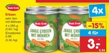 Junge Erbsen mit Möhren von Beste Ernte im aktuellen Netto Marken-Discount Prospekt für 0,89 €
