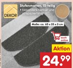Stufenmatten, 15-teilig Angebote bei Netto Marken-Discount Wolfenbüttel für 24,99 €