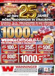 Möbel Wanninger Prospekt für Zwiesel mit 32 Seiten Möbel Wanninger Prospekt für Zwiesel: "WIR FEIERN 25 JAHRE MÖBEL WANNINGER IN STRAUBING!", 32 Seiten, 21.10.2025 - 01.11.2025