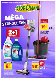 Prospectus Bazar & Déstockage Stokomani en cours, MÉGA STOKOCLEAN, 11 pages, 27/08/2025 - 07/09/2025 Catalogue Bazar & Déstockage Stokomani en cours à Aurillac et alentours, MÉGA STOKOCLEAN, 11 pages, 27/08/2025 - 07/09/2025