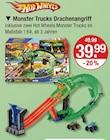 Drachen im V-Markt Prospekt Monster Trucks Drachenangriff von Hot Wheels im aktuellen V-Markt Prospekt für 39,99 €