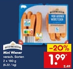 Aktuelle Wiener Würstchen Angebote bei Netto Marken-Discount in Duisburg Aktuelles Mini Wiener Angebot bei Netto Marken-Discount in Duisburg ab 1,99 €