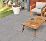 Keramische Terrassenplatten, rekt. Kante, in Stein- und Betonoptik bei BayWa AG im Lappersdorf Prospekt für 37,25 €