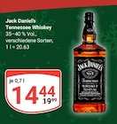 Aktuelles Tennessee Whiskey Angebot bei GLOBUS in Krefeld ab 14,44 €