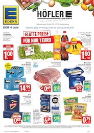 EDEKA Prospekt "Wir lieben Lebensmittel!", 38 Seiten, 24.08.2026 - 24.08.2026 Aktueller EDEKA Prospekt, "Wir lieben Lebensmittel!", mit Angeboten der Woche, gültig von 24.08.2026 bis 24.08.2026