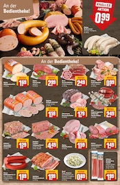 Würstchen im REWE Prospekt in Eisenach Aktueller REWE Prospekt mit Würstchen, "Dein Markt", Seite 12