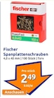 Spanplattenschrauben Angebote von fischer bei Action Coesfeld für 2,49 €