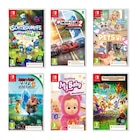 Sélection de jeux à petit prix pour Nintendo Switch (compatibles Nintendo Switch 2) - Carrefour à Aix-en-Provence Sélection de jeux à petit prix pour Nintendo Switch (compatibles Nintendo Switch 2) en promo chez Carrefour Aix-en-Provence à 7,99 €