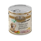 LandFleisch Classic Junior Huhn, Ente und Kartoffeln mit Gartengemüse 800 g im Angebot bei Zookauf in Kaarst LandFleisch Classic Junior Huhn, Ente und Kartoffeln mit Gartengemüse 800 g Angebote von Landfleisch bei Zookauf Kaarst für 1,99 €