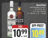 Aktuelle Bacardi Angebote bei E center in Erlangen Aktuelles Rum Carta Blanca Angebot bei E center in Erlangen ab 10,49 €