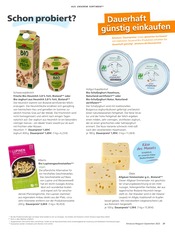 Bio Milch Angebote im Prospekt "Alnatura Magazin" von Alnatura auf Seite 37