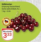 Süßkirschen Angebote bei GLOBUS Salzgitter für 3,33 €