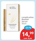 Booster Serum von Long4Lashes für 14,99 € bei budni im Angebot Booster Serum von Long4Lashes im aktuellen budni Prospekt