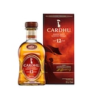 Single Malt Scotch Whisky - CARDHU en promo à 29,99 € chez Carrefour Market Single Malt Scotch Whisky - CARDHU dans le catalogue Carrefour Market