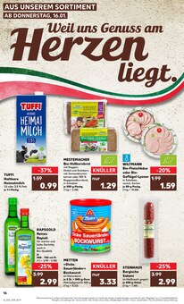 Bio Öl im Kaufland Prospekt "Aktuelle Angebote" mit 56 Seiten (Bochum)