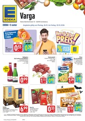 EDEKA Supermarkt Prospekt der aktuellen Woche mit 40 Seiten, gültig von 26.10.2026 bis 31.10.2026, in Radibor und Umgebung Aktueller EDEKA Supermarkt Prospekt in Radibor und Umgebung, "Wir lieben Lebensmittel!" mit 40 Seiten, 26.10.2026 - 31.10.2026