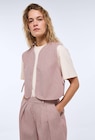 Veste sans manches rayée en coton - Monoprix Margaret Veste sans manches rayée en coton à 19,99 € dans le catalogue Monoprix Margaret