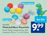 Wiederbefüllbare Wasserbälle im ALDI SÜD Prospekt Wiederbefüllbare Wasserbälle von PLAYLAND im aktuellen ALDI SÜD Prospekt für 9,99 €