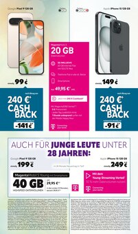 iPhone im Telekom Partner Bührs Melle Prospekt "Die neue Samsung Galaxy S25 Serie jetzt bei uns: Drücken, sprechen, fertig." mit 7 Seiten (Bielefeld)