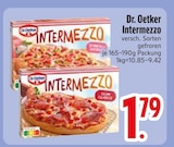 Intermezzo Angebote von Dr. Oetker bei EDEKA Landshut für 1,79 €