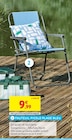 Fauteuil Picolo Plage Bleu - Intermarché Hyper à Poitiers Fauteuil Picolo Plage Bleu en promo chez Intermarché Hyper Poitiers à 9,99 €