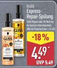 GLISS Express-Repair-Spülung Total Repair von Schwarzkopf im aktuellen ALDI Nord Prospekt