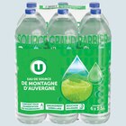 Eau de Source de Montagne d'Auvergne - U en promo chez Hyper U Reims à 2,70 €