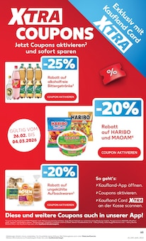 Haribo im Kaufland Prospekt "Aktuelle Angebote" mit 70 Seiten (München)