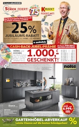 Aktueller Wohn Schick Möbel & Einrichtung Prospekt für Oberndorf: CASH-BACK-JUBEL-PRÄMIE mit 14} Seiten, 02.08.2025 - 30.08.2025