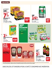 Promos Huile D'olive dans le catalogue "OFFRES DU MOMENT" de Auchan Hypermarché Huile D'olive en promo dans le catalogue Auchan Hypermarché à la page 18