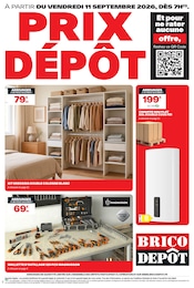 Prospectus Brico Dépôt à Montauban, "PRIX DÉPÔT", 24 pages, 11/09/2026 - 24/09/2026