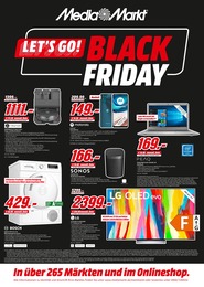 Elektromarkt Prospekt von Media-Markt München Media-Markt Prospekt: "BLACK FRIDAY", 1 Seite, 25.11.2022 - 27.11.2022