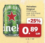 Original Angebote von Heineken bei famila Nordwest Cloppenburg für 0,89 €