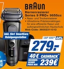 Herrenrasierer Series 9 PRO+ 9655cc Angebote von Braun bei expert Reutlingen für 239,00 €
