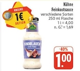 EDEKA Dresden - Feinkostsauce Knoblauch Angebot im Prospekt Feinkostsauce Knoblauch bei EDEKA im Dresden Prospekt für 1,00 €