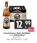 Aktuelle Franziskaner Angebote bei Hieber in Freiburg (Breisgau) Aktuelles Hefe-Weißbier Angebot bei Hieber in Freiburg (Breisgau) ab 12,99 €