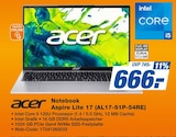 Notebook Aspire Lite 17 (AL17-51P-54RE) Angebote von Acer bei expert Ingolstadt für 666,00 €