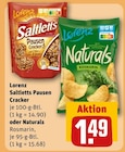 Saltletts Pausen Cracker oder Naturals Rosmarin Angebote von Lorenz bei REWE Dortmund für 1,49 €
