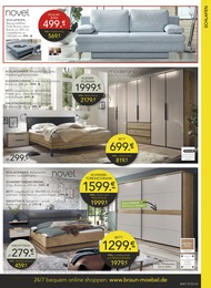 Sofa Angebot im aktuellen BRAUN Möbel-Center Prospekt auf Seite 3